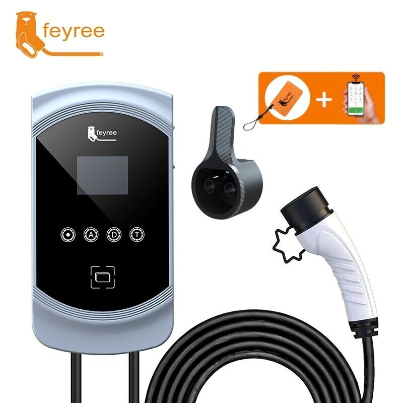 <p>feyree EV Charger 7.6KW EV Wallbox Type 2 EV Charging Station 7.6KW Type2 EVSE Wallbox</p>